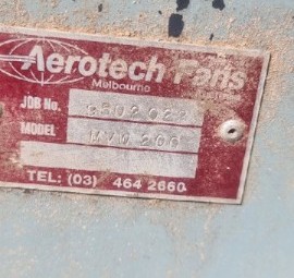 Aerotech Fan for Dust Extraction