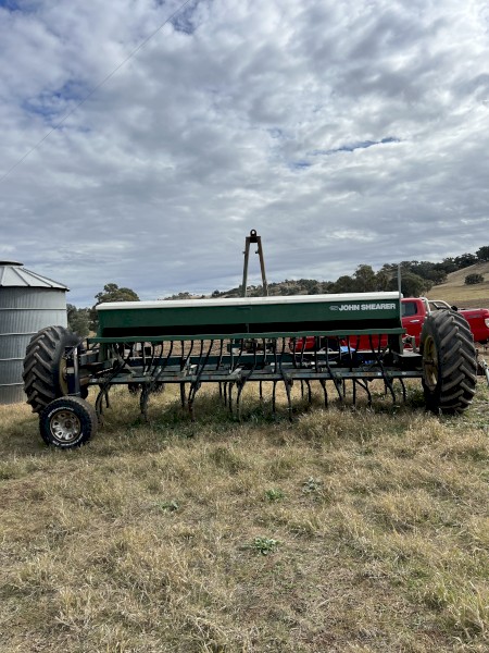 John Shearer Trash Culti Drill - end tow