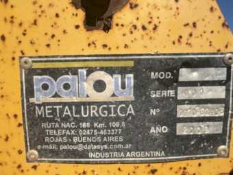 2009 Palou Grain Bag Outloader