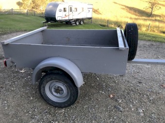 box trailer- homemade 