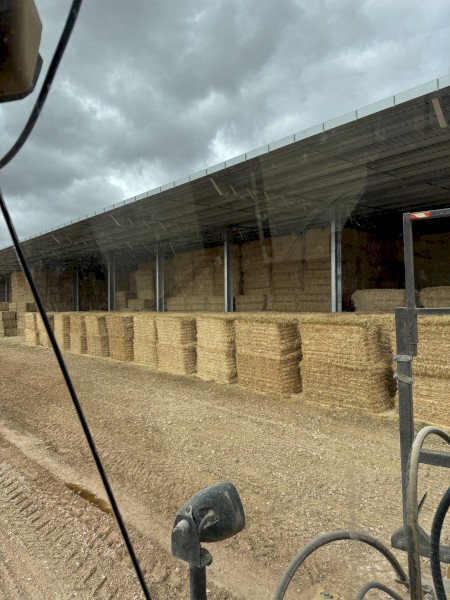 45mt Oaten Hay Tops 8x4x3 Bales