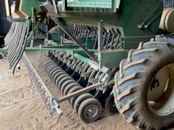 John Shearer Alpha Disc Seed Drill