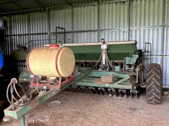 John Shearer Alpha Disc Seed Drill