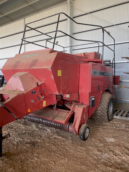 Massey Ferguson 187 Large Square Baler