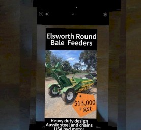 New Round Bale Elsworth Feeders