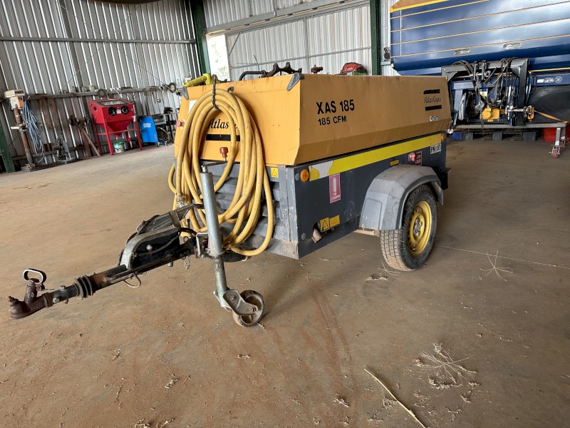 2008 Atlas Copco XAS 185 CFM Compressor