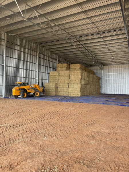 1000mt Wheaten Hay 8x4x3 Bales