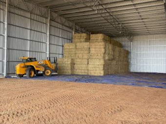 1000mt Wheaten Hay 8x4x3 Bales