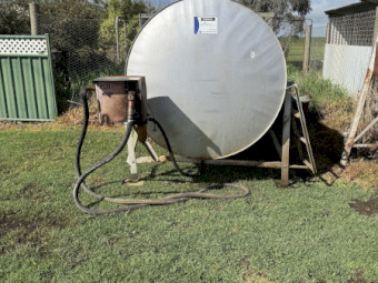 Diesel fuel tank 