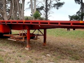 Flat Top Tri-axle Trailer 40ft