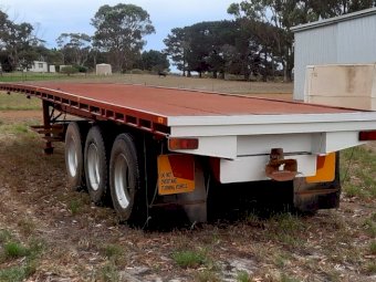 Flat Top Tri-axle Trailer 40ft