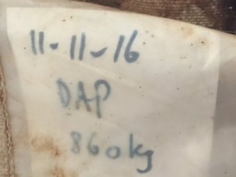 Under Auction - (A133) - DAP Fertilizer 