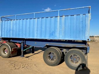15000L Water Tank on Bogie Axle Skel Trailer