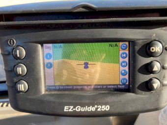 EZ Guide 250 Screen