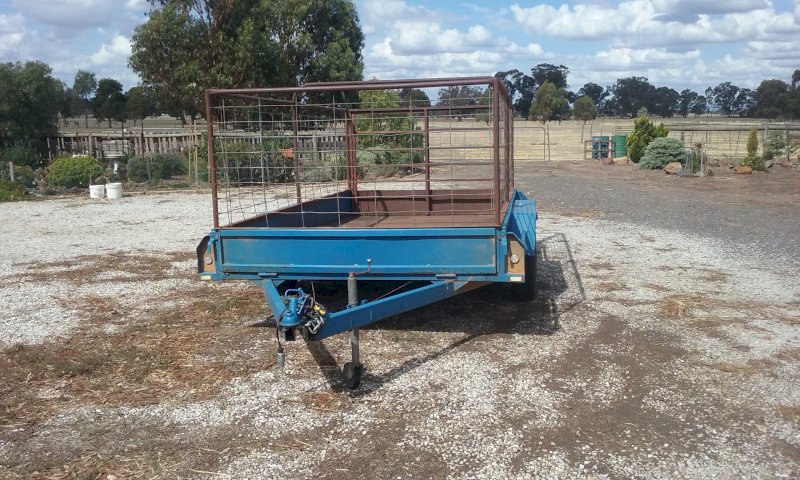 LDK  Engineering 12x6 Trailer with Stock Crate