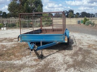 LDK  Engineering 12x6 Trailer with Stock Crate