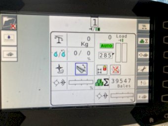 Under Auction - (A154) 2018 Massey Ferguson 2270 Square Baler 