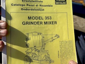 WANTED Auger Extension to suit New Holland 353 Mixer