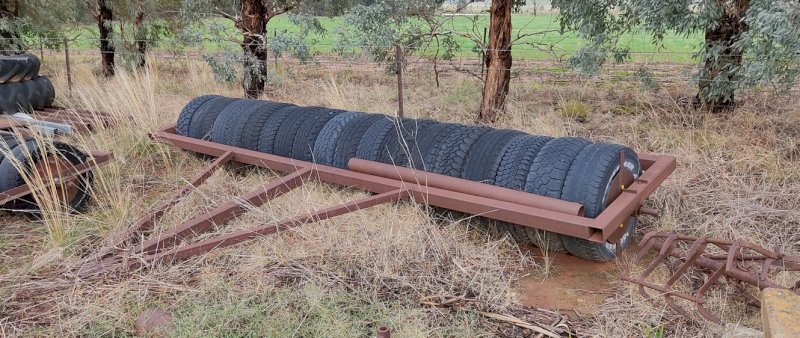 14.5ft Rubber Tyre Roller