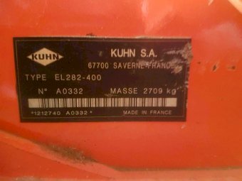 Kuhn EL 282-400 Culti Tiller