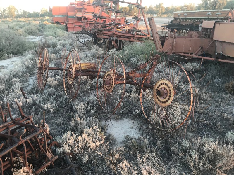4 Wheel Hay Rake