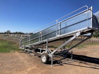 8 Metre Mobile Sheep Ramp