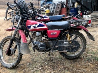 Honda CT200 Ag Bike