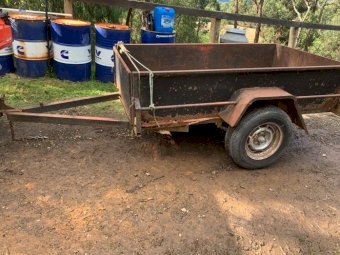 Under Auction - (A151) - 7ft x 4ft Trailer 