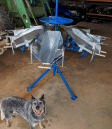 **They're Back** Harvestaire Quicktrip Lamb Cradle 5 Berth Deluxe - Best Seller - Including 3 Standard & 2 Wide Buckets