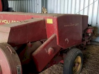 Under Auction - (A153)  New Holland 317 Small Square Baler 