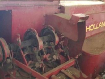Under Auction - (A153)  New Holland 317 Small Square Baler 
