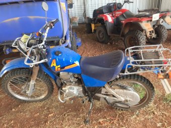 Yamaha Ag 200 Motor Bike