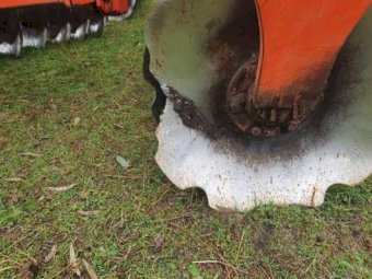Under Auction - (A154)  56 Plate Ennor Disc Plough 