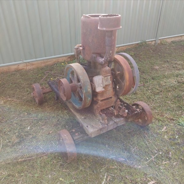Under Auction - (A155)  Lister Petrol Motor 