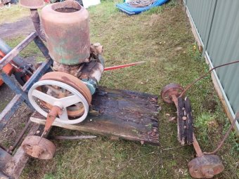 Under Auction - (A155)  Lister Petrol Motor 
