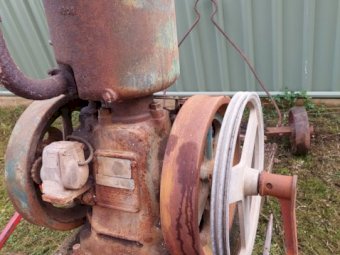 Under Auction - (A155)  Lister Petrol Motor 