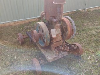 Under Auction - (A155)  Lister Petrol Motor 