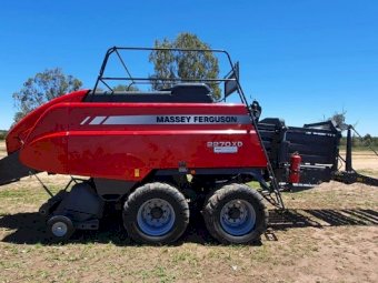 Under Auction - (A155)  2019 Massey Ferguson 2270XD Baler 