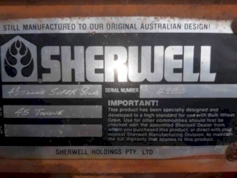 45 tonne Sherwell Super Silo