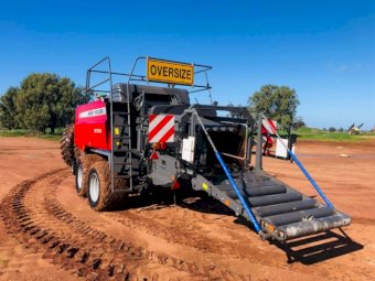 Under Auction - (A155)  2019 Massey Ferguson 2270XD Baler 