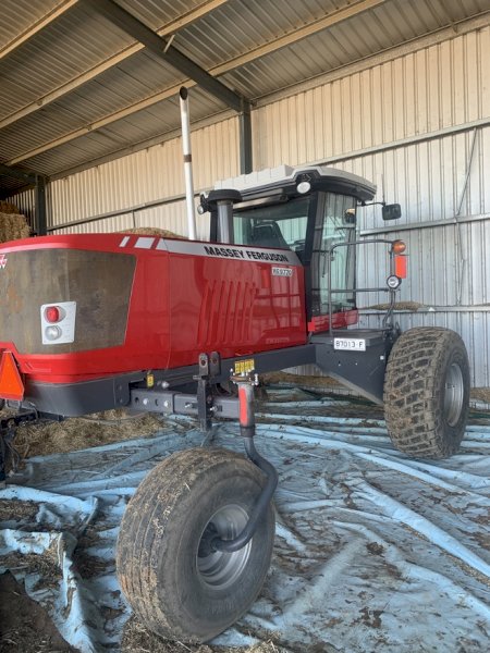 2014 Massey Ferguson WR9770 with 16ft Razor Bar Twin Max Disc Mower