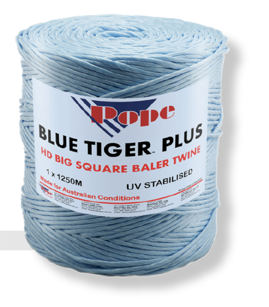 Pope Blue Tiger Plus HD Big Square Baler Twine 2 x 1250m