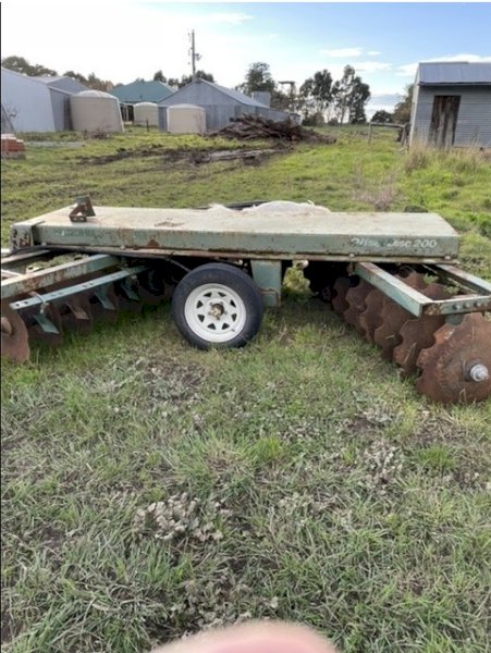 John Shearer 200 Offset Disc Plough