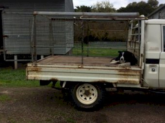 Tray/Canopy off 06 Land Cruiser Ute