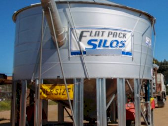 Flat Pack 50 Tonne Mobile Silo/Field Bin - Order now for Delivery August 2022