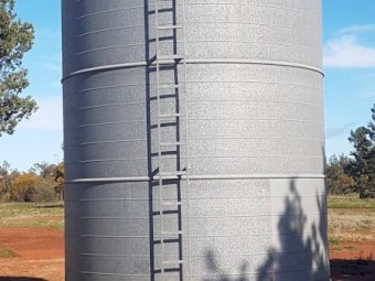 2 x 40 mt Grain Silos
