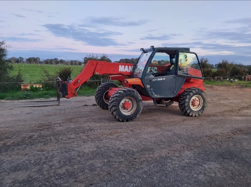 Under Auction - (A159)  1998 Manitou 728-4 Telehandler 