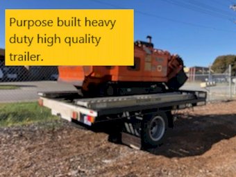 Bandit 2900T Grinder and Purpose Built Trailer