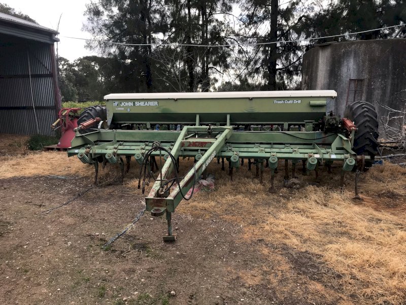 John Shearer 26 run Trash Culti Drill