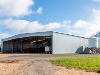 New Entegra Flexi Machinery Shed